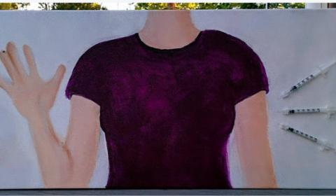 This painting shows a seemingly normal girl that nobody would suspect has T1D. To me, this shows that Diabetes is a relatively unseen disease to outsiders even though it has a huge impact on those who have it.